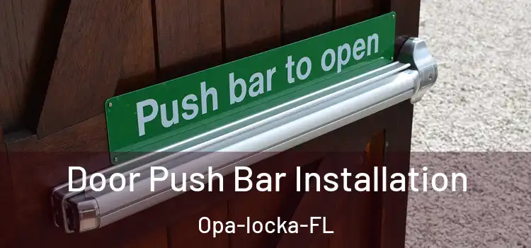 Door Push Bar Installation Opa-locka-FL